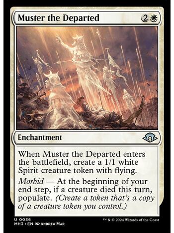 Muster the Departed