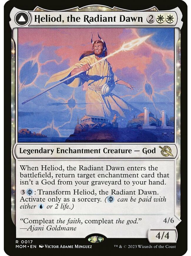 Heliod, the Radiant Dawn // Heliod, the Warped Eclipse