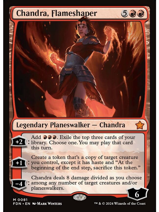 Chandra, Flameshaper