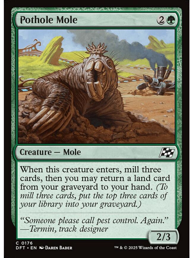 Pothole Mole