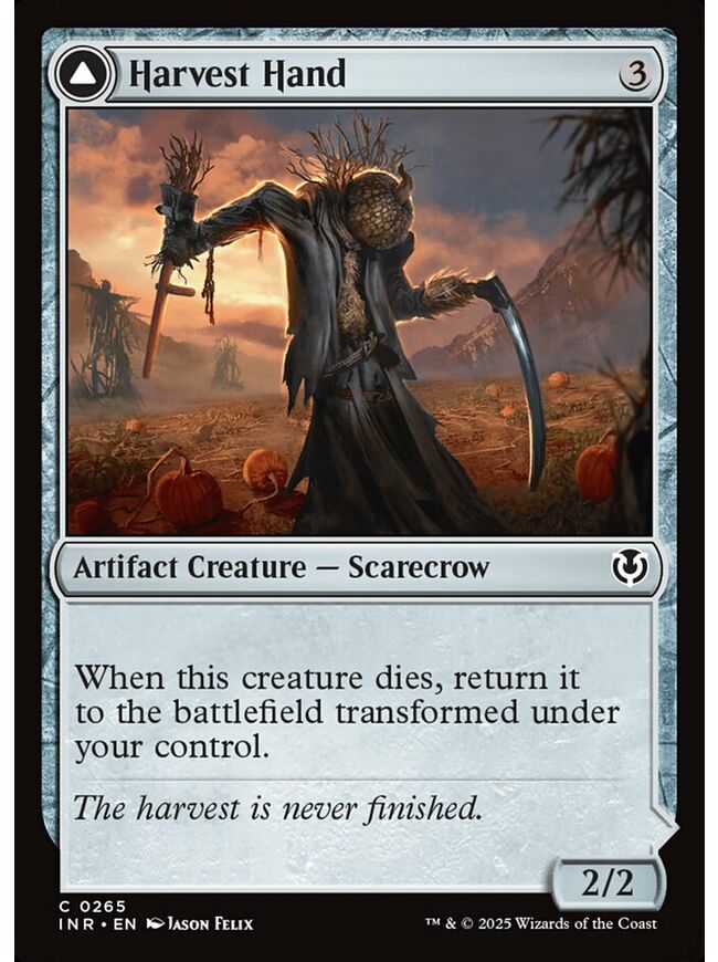 Harvest Hand // Scrounged Scythe