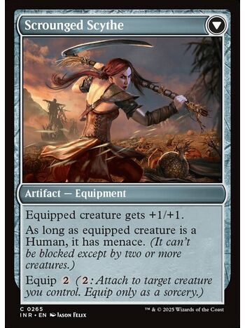 Harvest Hand // Scrounged Scythe