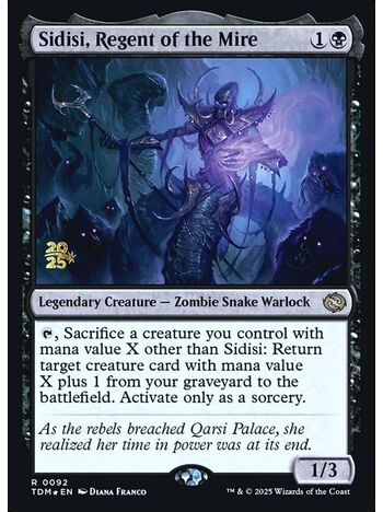 Sidisi, Regent of the Mire