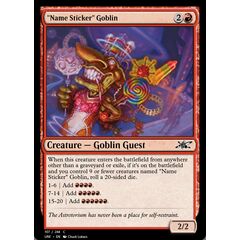 "Name Sticker" Goblin