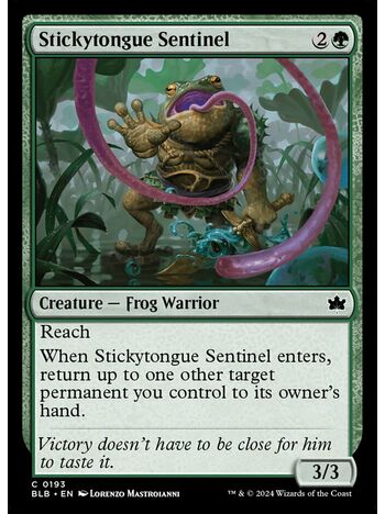 Stickytongue Sentinel