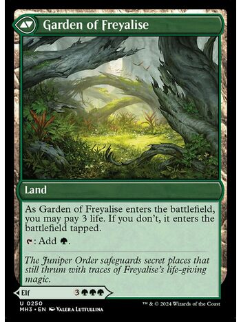 Disciple of Freyalise // Garden of Freyalise