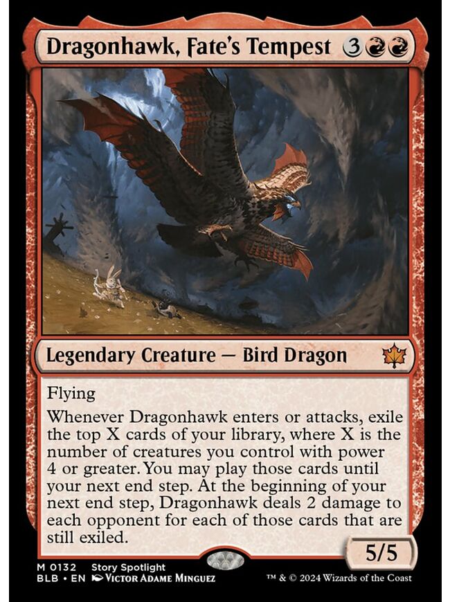 Dragonhawk, Fate's Tempest