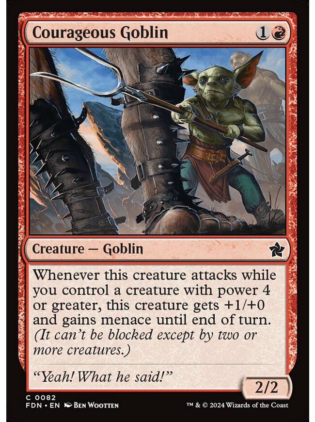 Courageous Goblin