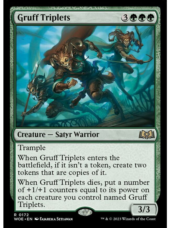 Gruff Triplets