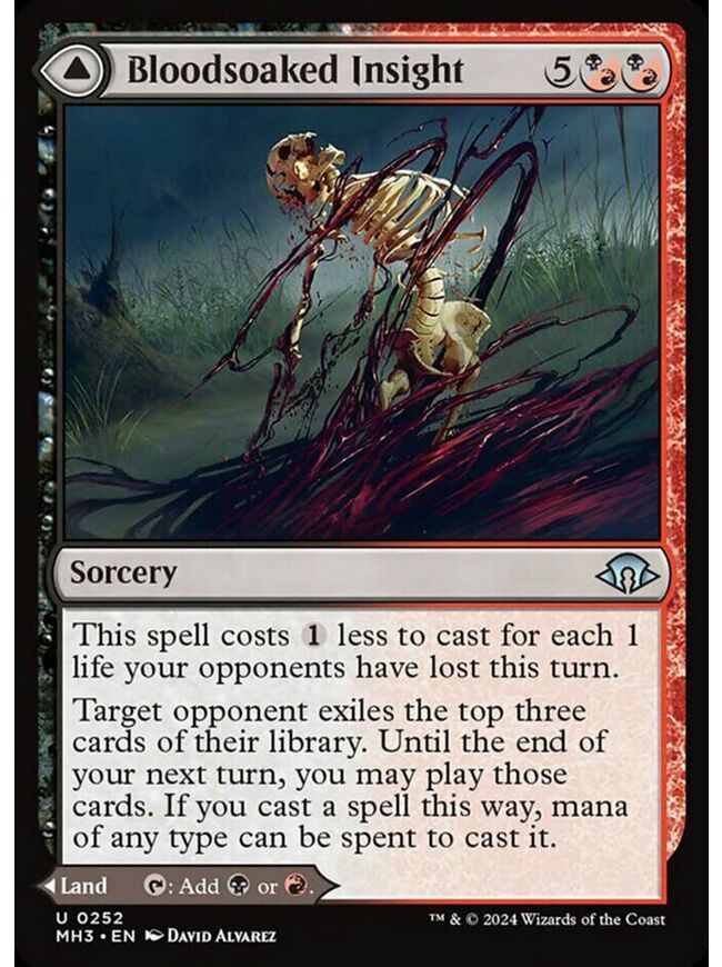 Bloodsoaked Insight // Sanguine Morass