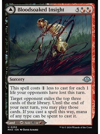 Bloodsoaked Insight // Sanguine Morass