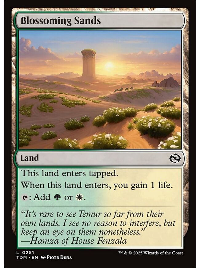 Blossoming Sands