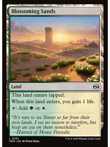 Blossoming Sands