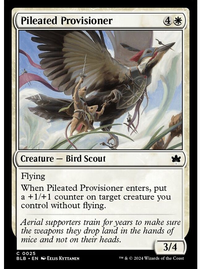 Pileated Provisioner