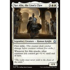 Syr Alin, the Lion's Claw