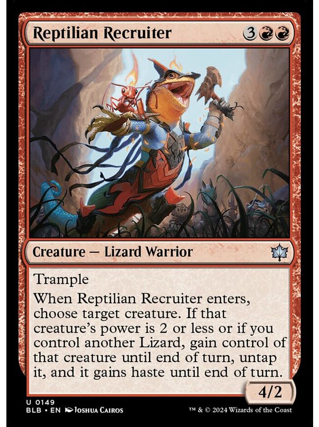 Reptilian Recruiter