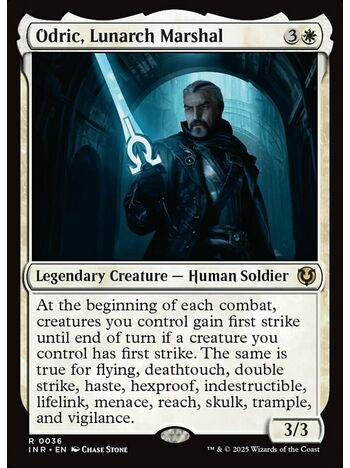 Odric, Lunarch Marshal