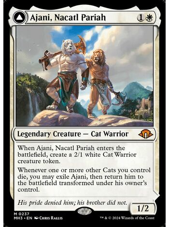 Ajani, Nacatl Pariah // Ajani, Nacatl Avenger