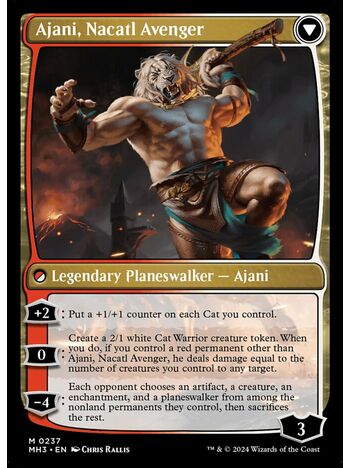 Ajani, Nacatl Pariah // Ajani, Nacatl Avenger