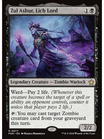 Zul Ashur, Lich Lord