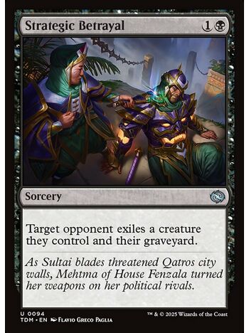 Strategic Betrayal