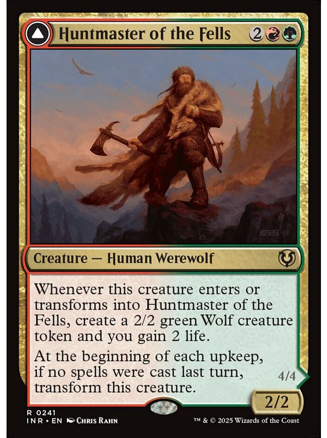 Huntmaster of the Fells // Ravager of the Fells