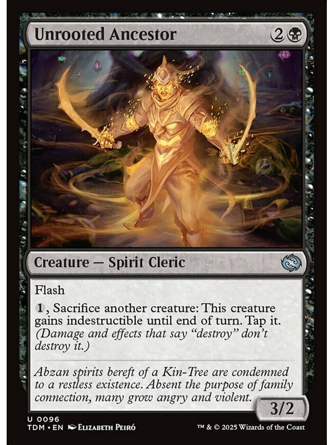 Unrooted Ancestor