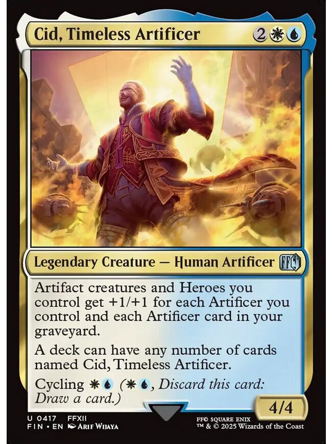 Cid, Timeless Artificer
