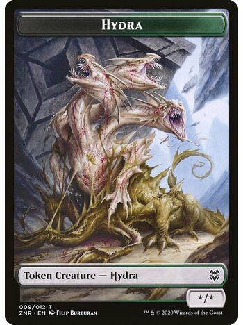 Hydra Token (*/*) (Black/Green)