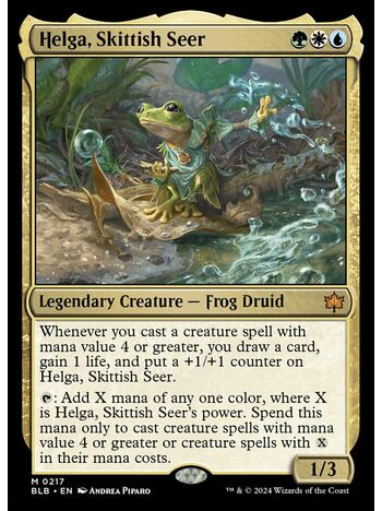 Helga, Skittish Seer