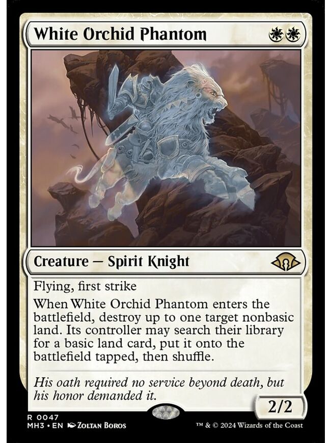 White Orchid Phantom