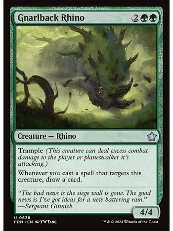 Gnarlback Rhino