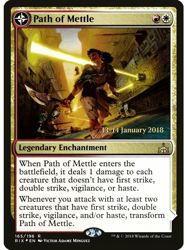 Path of Mettle // Metzali, Tower of Triumph