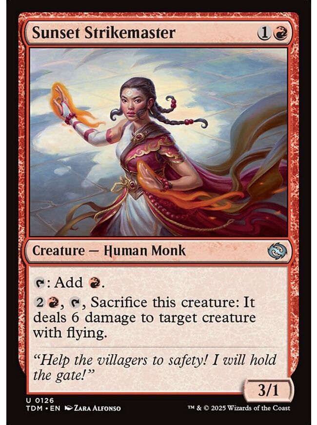 Sunset Strikemaster