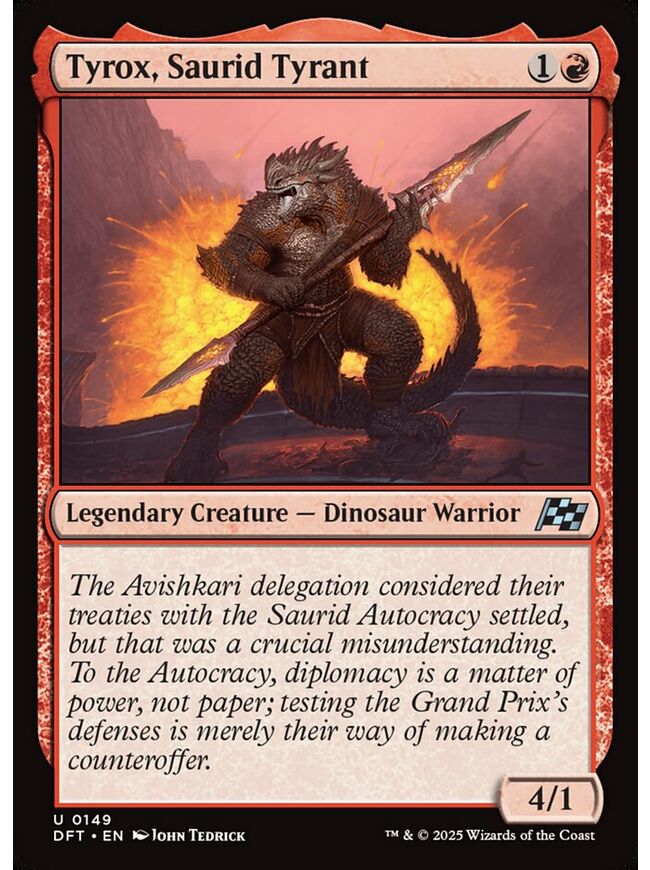 Tyrox, Saurid Tyrant