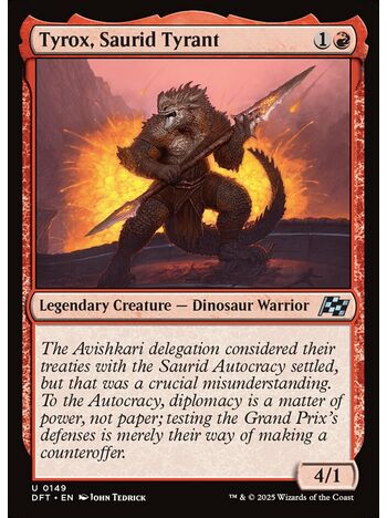 Tyrox, Saurid Tyrant