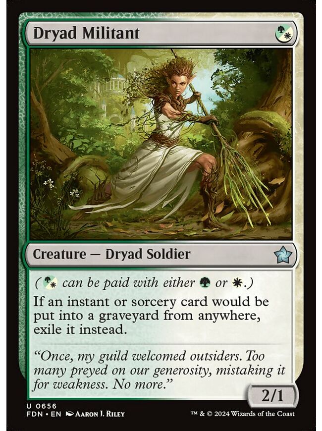 Dryad Militant