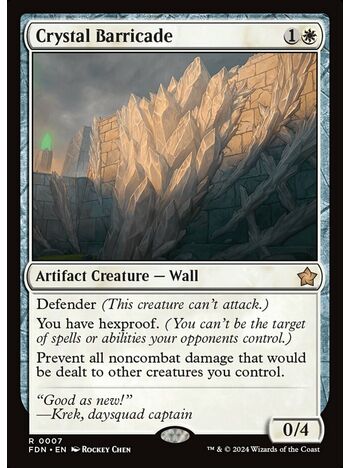 Crystal Barricade