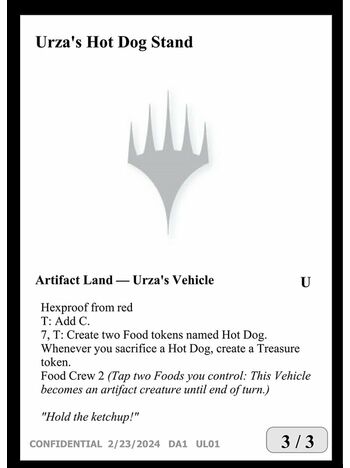 Urza's Hot Dog Stand