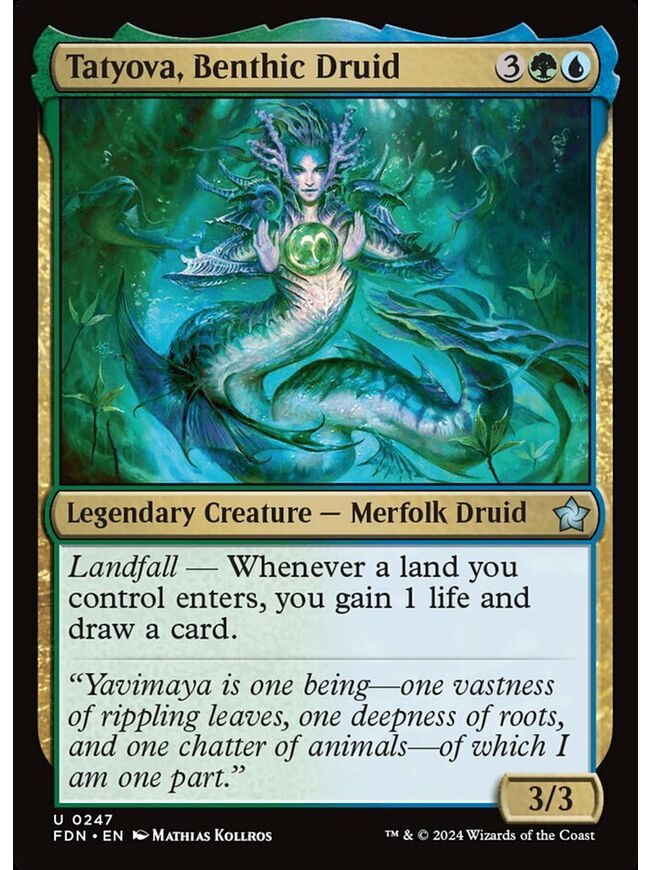 Tatyova, Benthic Druid