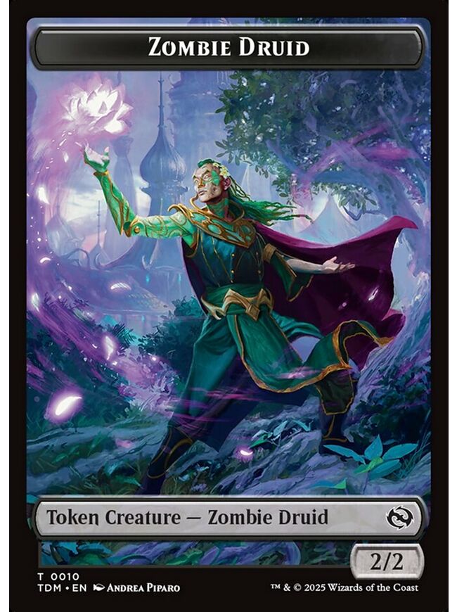 Zombie Druid Token