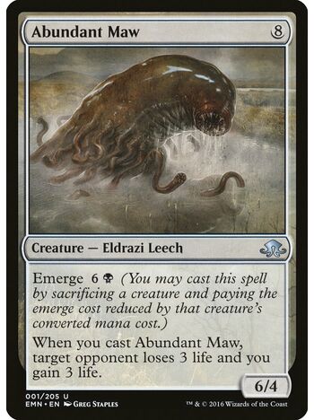 Abundant Maw