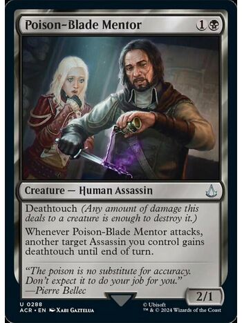 Poison-Blade Mentor