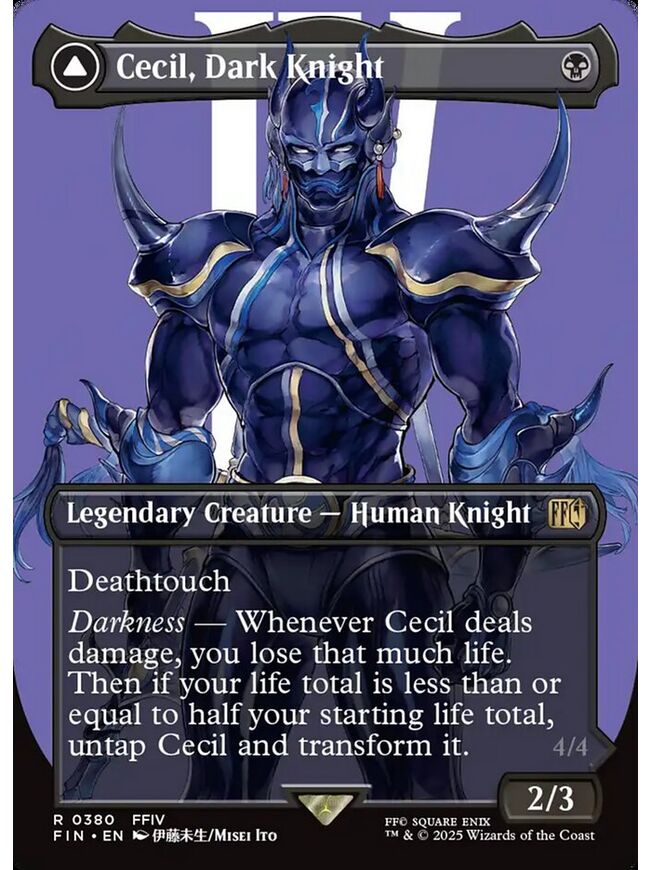 Cecil, Dark Knight // Cecil, Redeemed Paladin