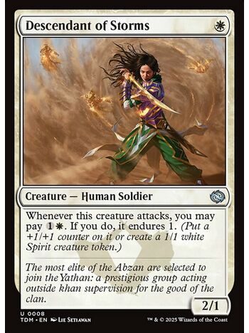 Descendant of Storms