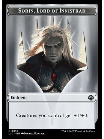 Sorin, Lord of Innistrad Emblem Token