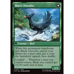 Sidequest: Raise a Chocobo // Black Chocobo