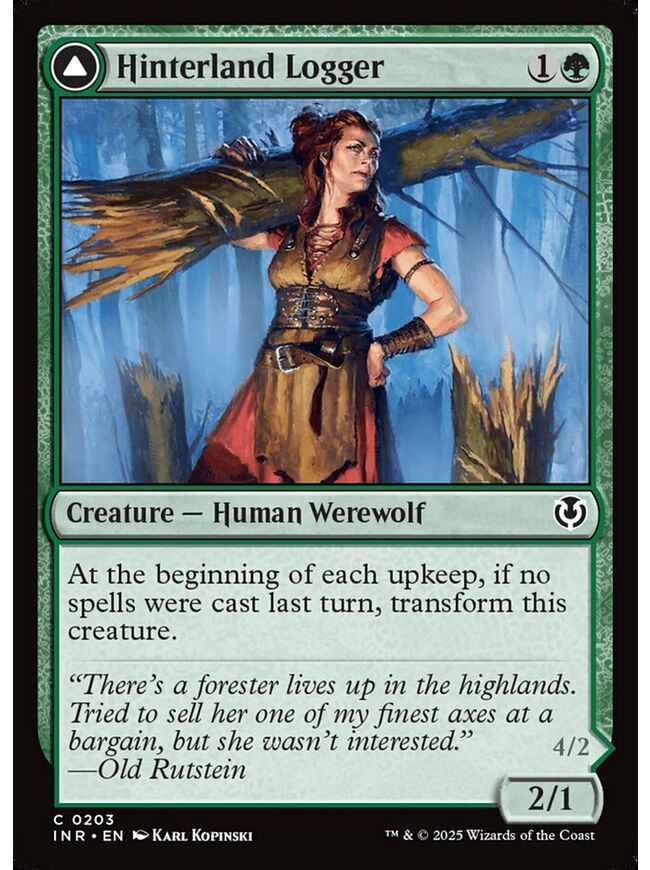 Hinterland Logger // Timber Shredder