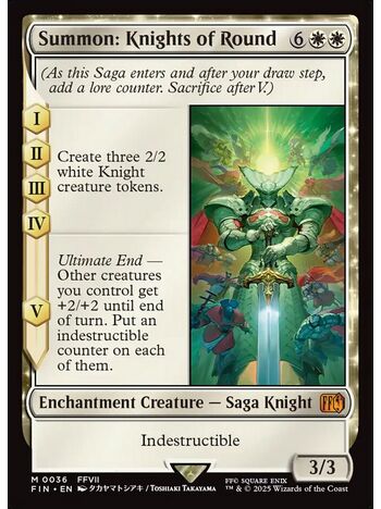 Summon: Knights of Round