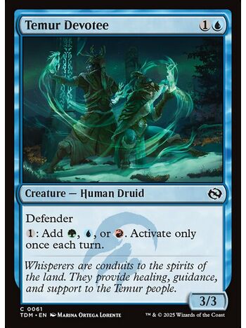 Temur Devotee